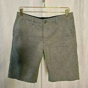 Volcom Men's Gray Surf and Turf Two-Way Stretch Shorts - Size 30